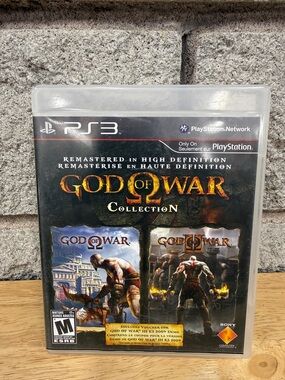 Sony PS3 God of War Collection - Black & Gold Cover Art